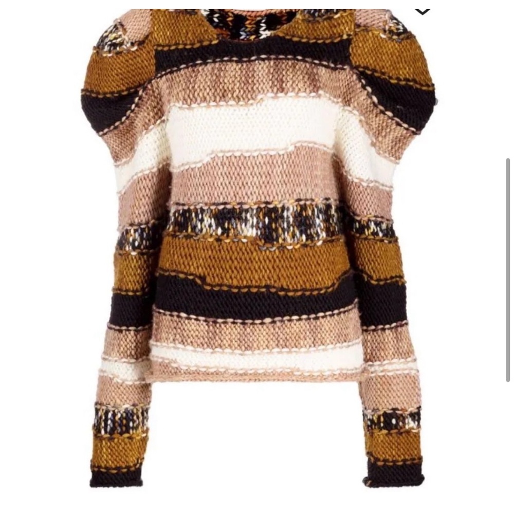 ULLA JOHNSON STRIPED MERINO SWEATER - RARE RUNWAY! - Picture 6 of 12